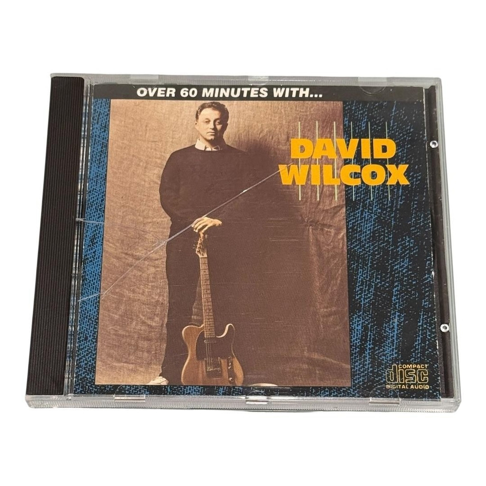 Vintage David Wilcox CD Over 60 Minutes With Blues Rock Capitol 1987 Canada